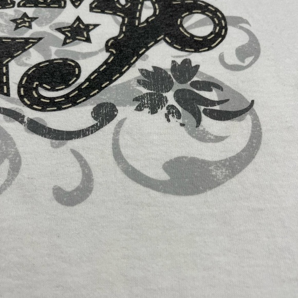 🎸 '17 Alabama Band Deep South Original Country Rock Text Star Loop Wrap Tee - Picture 8 of 14